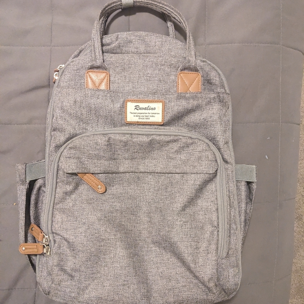 RUVALINO Diaper bag, Gray